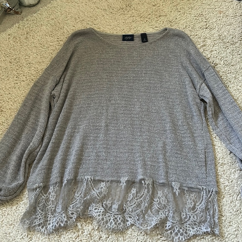 Grey sweater